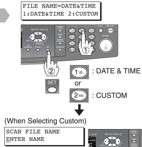 PANASONIC FP-7113 - For Scan File Name - 3