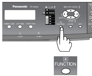 PANASONIC FP-7113 - Changing the Paper Size (Paper Tray) - 1