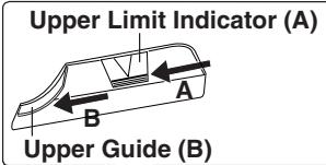 PANASONIC FP-7113 - Set the originals up to the Upper Limit Indicator (A) - 3
