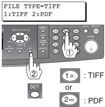 PANASONIC FP-7113 - For Scan File Name - 2