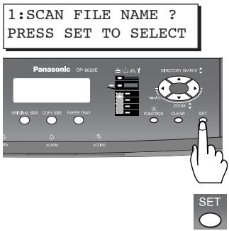 PANASONIC FP-7113 - For Scan File Name - 1