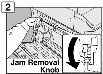 PANASONIC FP-7113 - - Removing Misfed Paper (Paper Exit Area) (J46) - 3