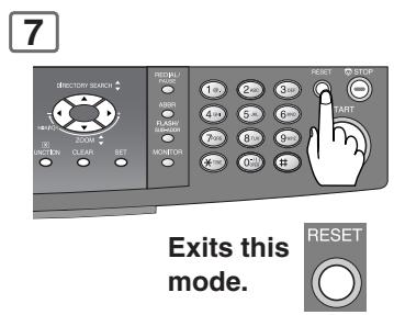 PANASONIC FP-7113 - NOTE: - 5