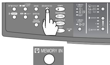 PANASONIC FP-7113 - To store a job in memory - 1