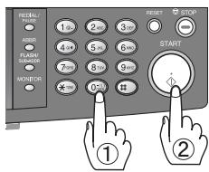 PANASONIC FP-7113 - Steps 6 to 9 for 1  2 Copy from Platen: - 9