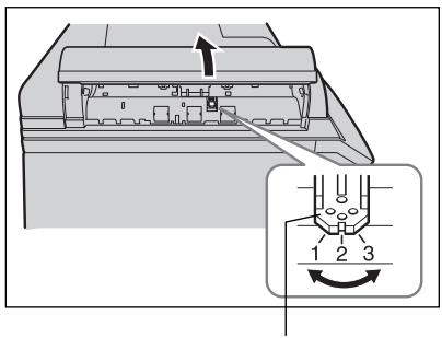 PANASONIC FP-7113 - Adjusting the Double Feed Switch (For DA-AS181) - 1