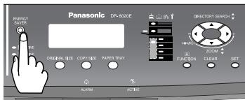 PANASONIC FP-7113 - To store a job in memory - 4