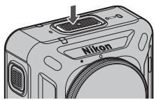 NIKON CAMERA KEYMISSION 360 - Mise sous tension de l'appareil photo - 1