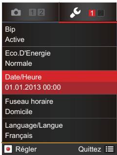 KODAK SP1 PACK EXPLORER - Réglez votre langue, et Date/Heure dés la première mise sous tension - 4