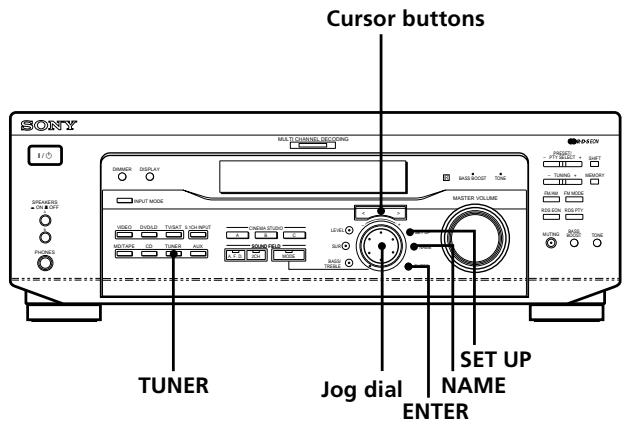 SONY STR-K 790 - Other Operations - 1