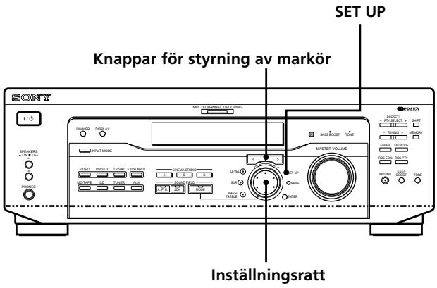 SONY STR-K 790 - Anslutning och uppständning av högtalare - 1