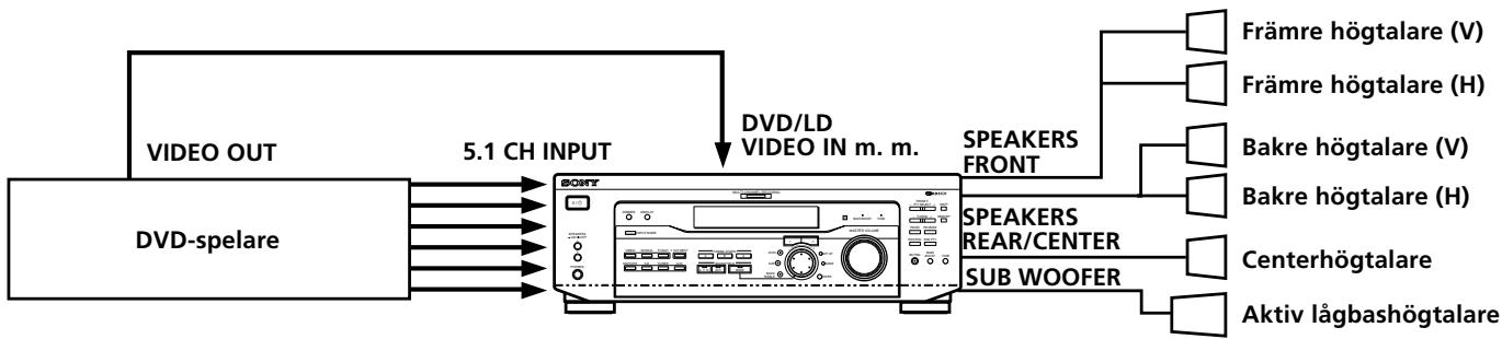 SONY STR-K 790 - Videokabel (tillval) - 1
