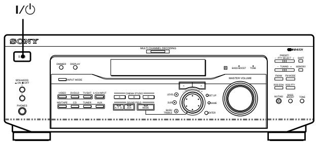 SONY STR-K 790 - Annulation de la mémoire de l'amplitude - 1