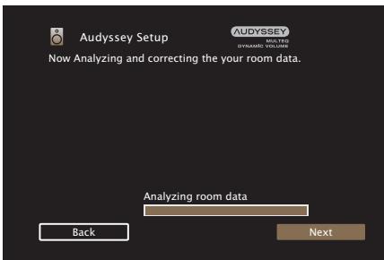 MARANTZ SR7011 - Perform the settings for Audyssey Dynamic EQ® and Audyssey Dynamic Volume®. - 3