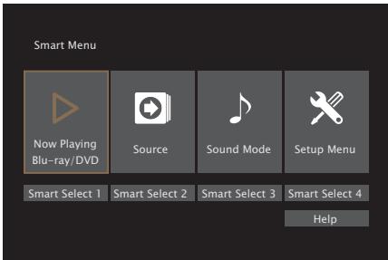 MARANTZ SR7011 - Smart Menu function - 1