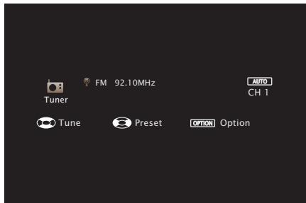 MARANTZ SR7011 - Listening to FM/AM broadcasts - 1