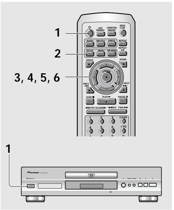 PIONEER BDP-100 - Anfangseinstellungen - 1