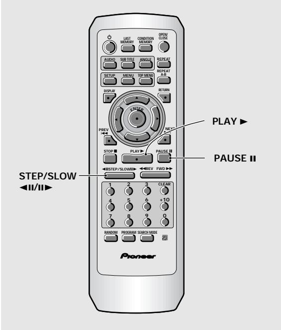 PIONEER BDP-100 - Standbild-/Zeitlupen-/Einzelbild-Wiedergabe -DVD/Video-CD - 1