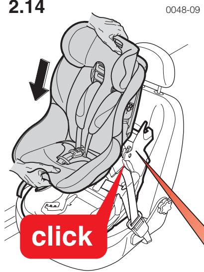 CONCORD REVERSO PLUS AVIS - Front-facing installation (from 9 to 18kg ) - 1