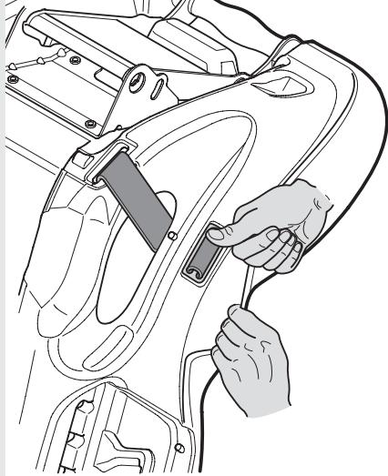 CONCORD REVERSO PLUS AVIS - Adjusting the seat to the child's size / shortening the belts - 3