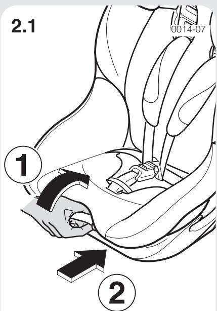 CONCORD REVERSO PLUS AVIS - Front-facing installation (from 9 to 18kg ) - 1