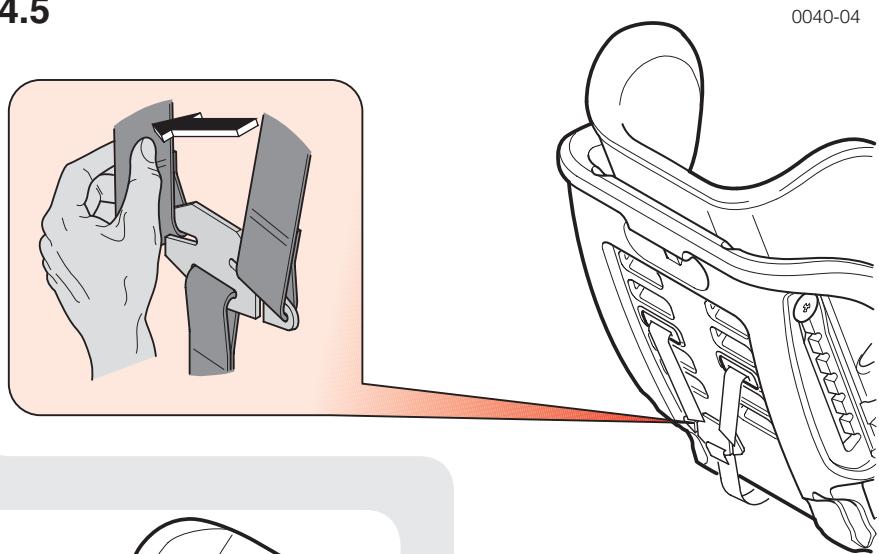 CONCORD REVERSO PLUS AVIS - Adjusting the seat to the child's size / adjusting the head support and harness - 2