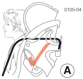 CONCORD REVERSO PLUS AVIS - Adjusting the seat to the child's size / adjusting the head support and harness - 2
