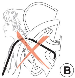 CONCORD REVERSO PLUS AVIS - Adjusting the seat to the child's size / adjusting the head support and harness - 3