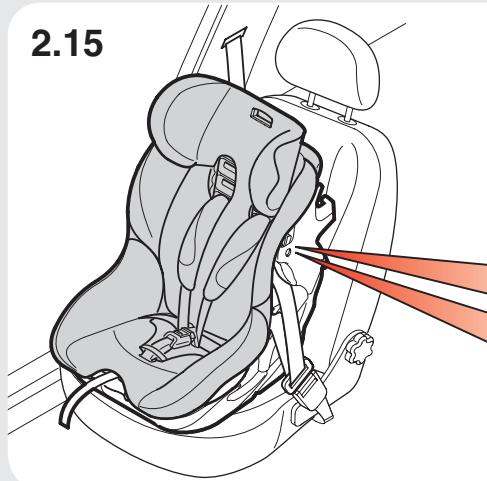 CONCORD REVERSO PLUS AVIS - Front-facing installation (from 9 to 18kg ) - 2