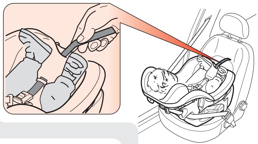 CONCORD REVERSO PLUS AVIS - Adjusting the seat to the child's size / adjusting the harness / shortening the belts - 2