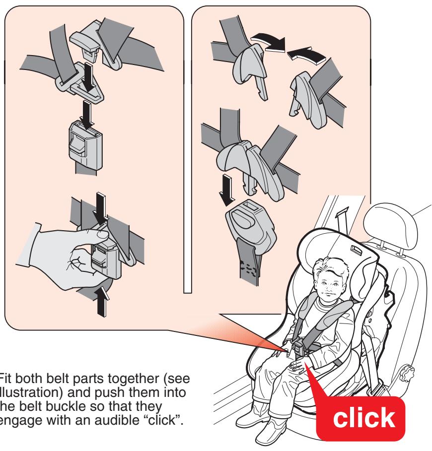 CONCORD REVERSO PLUS AVIS - Securing the child - 1