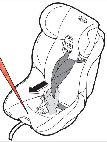 CONCORD REVERSO PLUS AVIS - Adjusting the seat to the child's size / adjusting the head support and harness - 3