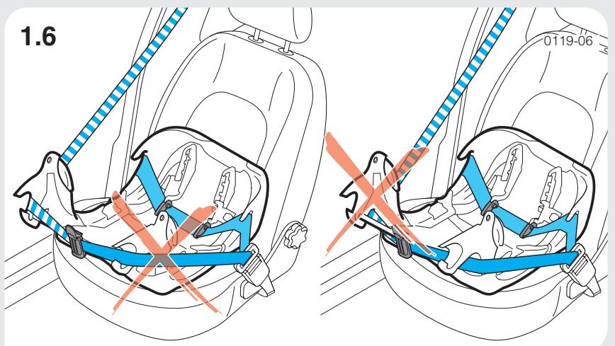 CONCORD REVERSO PLUS AVIS - Rear-facing installation (from birth to 13 kg) - 1
