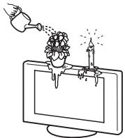SONY RM-ED054 - Moisture and flammable objects - 1