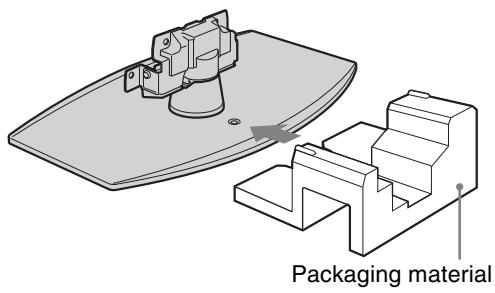 SONY RM-ED054 - 2: Attaching the stand - 2