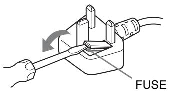 SONY RM-ED054 - NOTICE FOR CUSTOMERS IN THE UNITED KINGDOM - 1