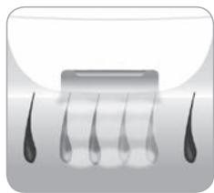 BABYLISS HOMELIGHT G971PE - ■ Hoe kan licht een haartje verwijderen? - 2