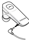 SAMSUNG HM1800 - Carga de los auriculares - 1