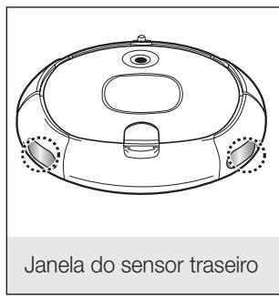 SAMSUNG POWERBOT VR7000M - Tem de desligar o interruptor de corrente na parte inferior da unidade principal antes de limpar o Aspirador Robot. - 5