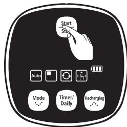SAMSUNG POWERBOT VR7000M - Desligar - 2