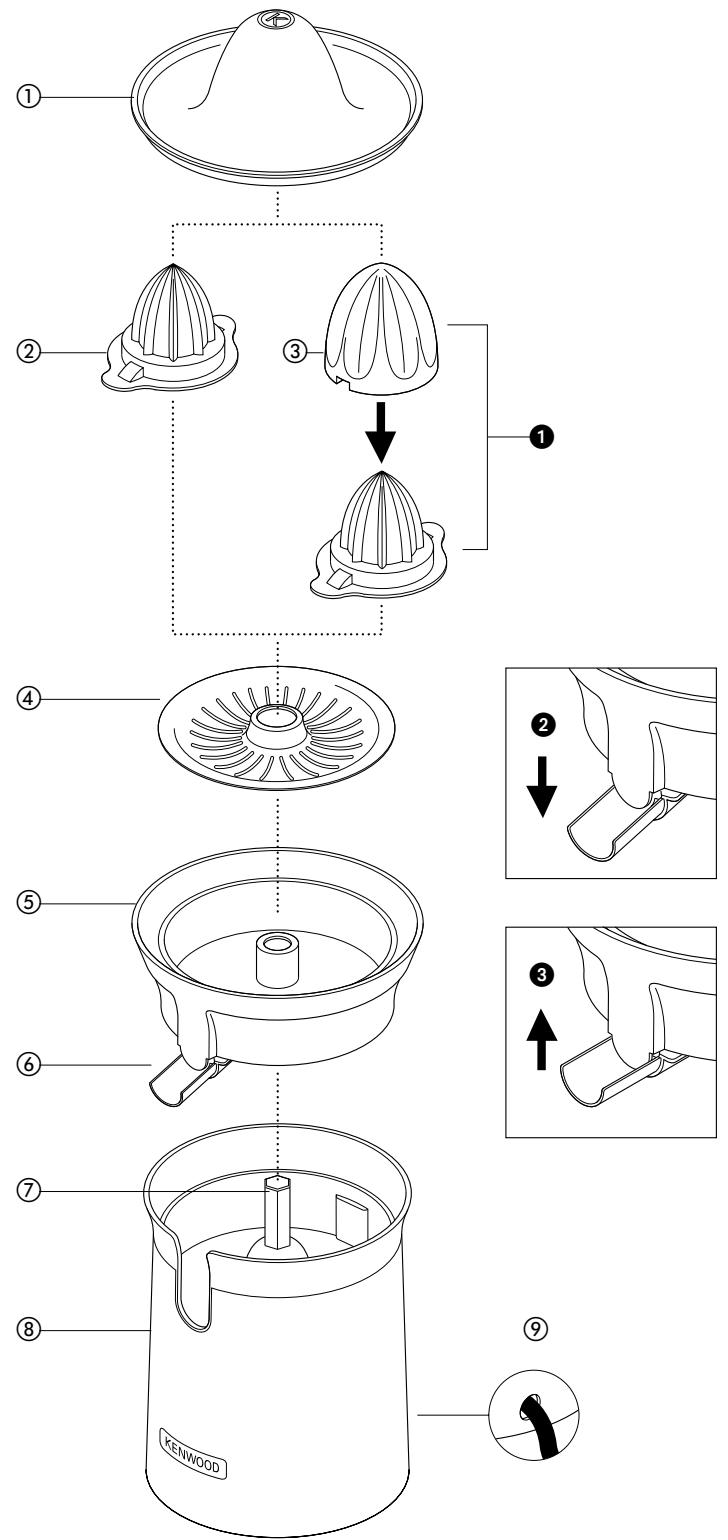 KENWOOD 0W22510002 - 2