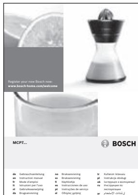 BOSCH MESM500W - Robert Bosch Hausgeräte GmbH - 16