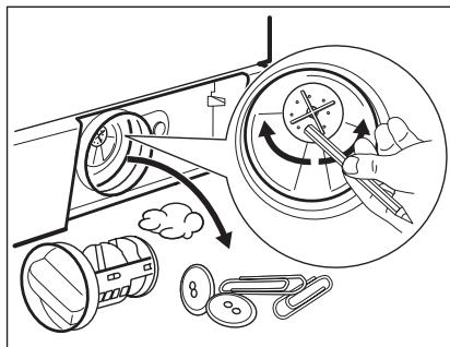 AEG-ELECTROLUX L8WED164C - Nettoyage du filtr de vidange - 7