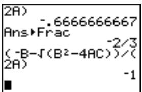 TEXAS INSTRUMENTS TI-COLLEGE SOLAIRE - Quitter un menu sans besoin d'options - 14