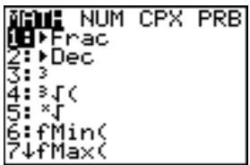TEXAS INSTRUMENTS TI-COLLEGE SOLAIRE - Quitter un menu sans besoin d'options - 10