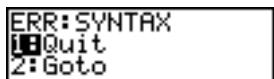 TEXAS INSTRUMENTS TI-COLLEGE SOLAIRE - Diagnostic d'erreur - 1