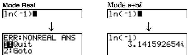 TEXAS INSTRUMENTS TI-COLLEGE SOLAIRE - Modes des nombres complexes - 2