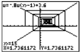 TEXAS INSTRUMENTS TI-COLLEGE SOLAIRE - Exemple de convergence (suite) - 1