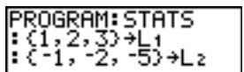 TEXAS INSTRUMENTS TI-COLLEGE SOLAIRE - Introduction des données statistiques - 1