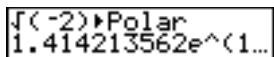 TEXAS INSTRUMENTS TI-COLLEGE SOLAIRE - Mode exponentiel - 4